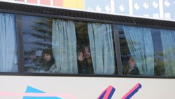 Дети из Белгородской области отправились на отдых в Крым 