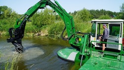 Работы по очистке реки Ворскла в селе Стригуны начнутся в 2023 году