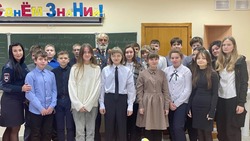 Борис Сусла встретился с учащимися Борисовской СОШ имени А.М. Рудого 