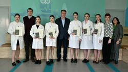 Учащиеся Борисовской школы №2 получили Свидетельства медицинского предпрофильного образования 