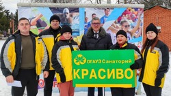 Команда санатория «Красиво» завоевала призовое место на зимней спартакиаде в Корочанском районе