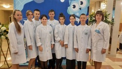 Борисовские школьники приняли участие в церемонии посвящения в юные медики Белогорья 