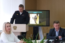Начальник ОМВД России по Борисовскому району Алексей Старцев доложил о деятельности полиции 