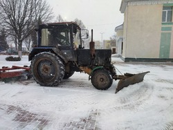 Работники «Борисовкаблагоустройство» оперативно приступили к работам 