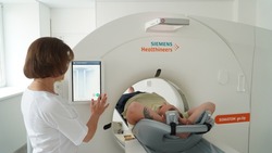 Сотрудники Борисовской ЦРБ завершили обучение для работы на новом томографе