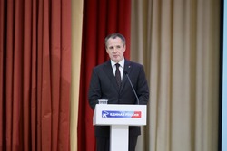 Вячеслав Гладков возглавил список кандидатов в депутаты Белгородской областной Думы восьмого созыва