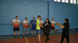 Студенты Борисовского агромеханического техникума сыграли в волейбол с полицейскими