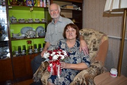 Алексей Михайлович и Инна Юрьевна Жеребиловы из Борисовки прожили в браке 50 лет