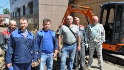 Работники АО «Борисовская теплосетевая компания» готовятся к новому отопительному сезону