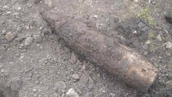 Хозяин земельного участка обнаружил старый боеприпас в селе Беленькое Борисовского района