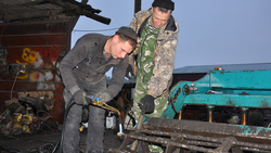 Предприятие «Урожай» Борисовского района приступило к постановке техники на хранение