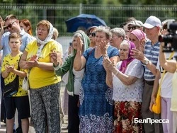 Закладной камень в основании храма для незрячих и слабослышащих освятили в Белгороде