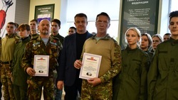 Первый выпуск курсантов Центра военно-спортивной подготовки «Воин» прошёл в Борисовке 
