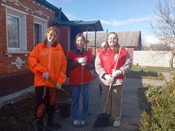 Борисовские волонтёры присоединились к месячнику добровольного служения  