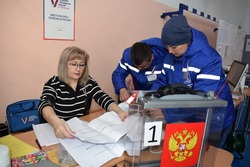 Досрочное голосование проходит на всех избирательных участках Борисовского района