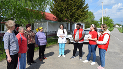 Акция «Добро — в село» прошла в селе Хотмыжск Борисовского района