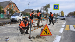 Ремонт дорог в рамках нацпроекта стартовал в Борисовском районе
