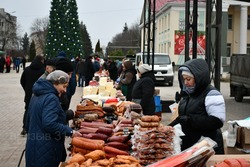 Предновогодняя продажа продукции состоялась в Борисовке