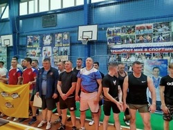 Борисовская команда приняла участие в областной спартакиаде по гиревому спорту