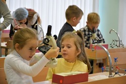 Воспитанники детских садов муниципалитета посетили экскурсию в Борисовской школе им. А.М. Рудого