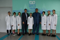 Открытия медицинских классов состоялось в Борисовской школе №2 сегодня