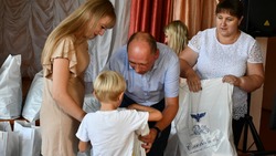 33 ученика Берёзовской школы Борисовского района получили школьные принадлежности к 1 сентября