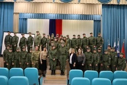 Открытие пятой  смены Центра «ВОИН» состоялось в Борисовке