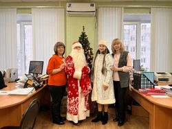 Кадеты Борисовской основной школы №4 провели акцию «Российский  детский Дед Мороз»