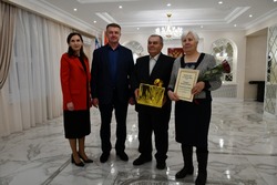 Семейная пара из Борисовского района отметила золотую свадьбу