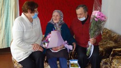 Жительница Борисовского района отметила 100-летний юбилей