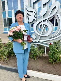 Наталья Сиротенко получила Почётное звание «Почётный работник сферы образования РФ»