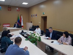Командно-штабное учение по отработке действий в случае ЧС прошло в Борисовке
