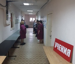Командно-штабная тренировка прошла в Борисовском районе