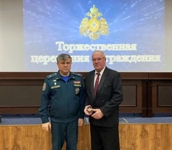 Сотрудники пожарно-спасательной части №17 получили награды