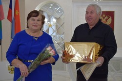 Супруги Шевченко из Борисовки отметили золотую свадьбу