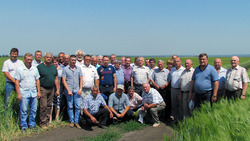 Борисовские аграрии провели традиционный объезд полей
