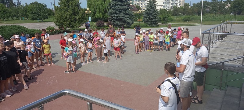 Борисовские воспитанники летнего оздоровительного лагеря «Радуга» приняли участие в «Квантоквесте»