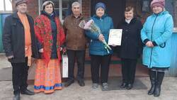 Супруги Алексенко из села Грузского Борисовского района отметили 50-летие совместной жизни
