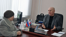 Александр Панин провёл приём граждан в Борисовке