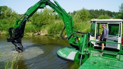 Специалисты расчистят 2,2 км рек в Белгородской области до 2024 года