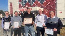 Борисовцы получили заслуженные награды