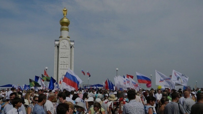 Власти Белгородской области организовали празднование годовщины Прохоровского танкового сражения
