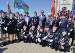18 борисовских ЮИДовцев приняли участие в параде в Прохоровском районе
