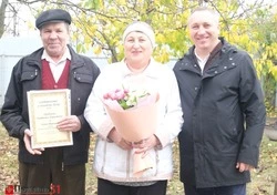 Супруги Гребенник из Борисовки отметили золотой юбилей совместной жизни