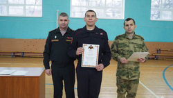 Сергей Линник занял второе место на чемпионате Росгвардии по военно-спортивному многоборью