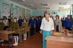 Парта Героя появилась в Борисовской средней школе  им. А.М. Рудого