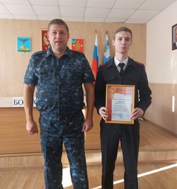 Алексей Старцев поздравил сотрудников борисовской службы дознания с профессиональным праздником