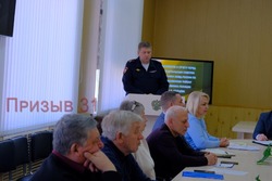 Начальник ОМВД России по Борисовскому району Алексей Старцев доложил о деятельности полиции
