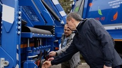 Вячеслав Гладков – о выходе на маршруты 73 единиц коммунальной техники для вывоза ТКО