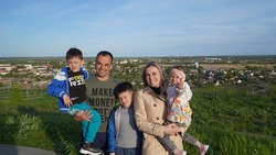 Семья Гнедовых из Борисовки стала участником региональной акции «Крепка семья – крепка Россия»